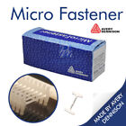 10,000 Micro Fasteners 4.4mm Nylon White - Avery Dennison #11042