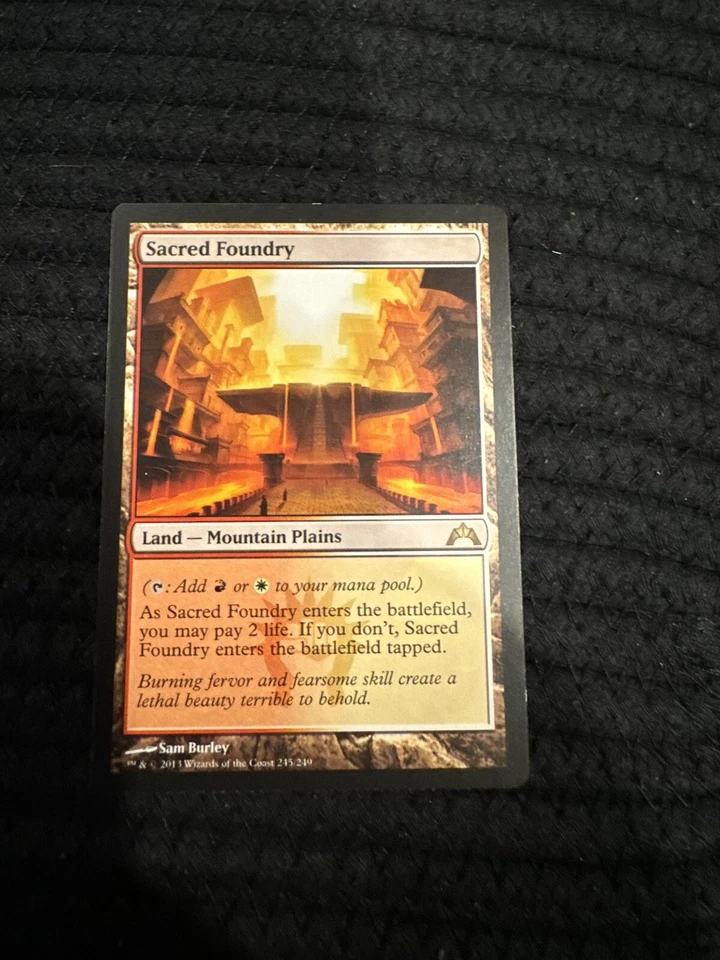 1x Sacred Foundry, Gatecrash, MTG - Image 1 of 1