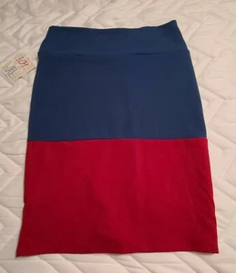 Lularoe Women's Cassie Pencil Skirt New Multicolor Size XL NWT - Picture 1 of 2