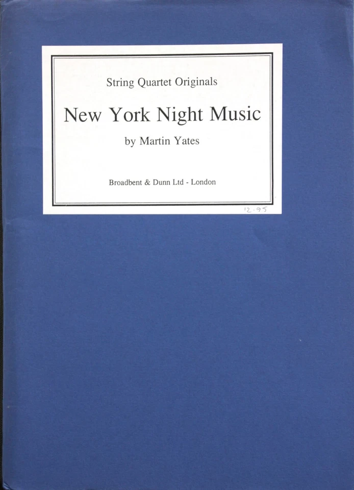 New York Night String Quartet Originals by Martin Yates - Image 1 of 1