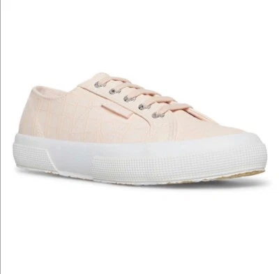 BRAND NEW SUPERGA PINK FAUX CROC SNEAKERS SIZE 41 - Image 1 of 4