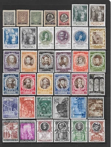 VATIKANSTADT 3 VITRINENSEITEN MEHRHEIT MH EINIGE GEBRAUCHTE AUSGABEN 1946 - 1963 - Bild 1 von 3