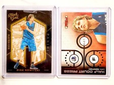 2015-16 Panini Black Gold Dirk Nowitzki + Topps Full Court /999 Dallas Mavericks