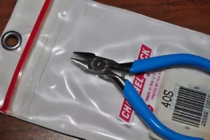 Channellock 40S 4-1/4 Inch MINI Diagonal Flush Cutting Plier Spring Act USA Old - Foto 1 di 5