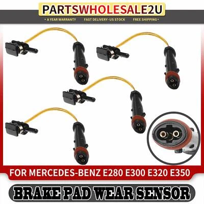 4x Front & Rear Brake Pad Wear Sensors for Mercedes-Benz C230 E320 Maybach 57 62 - Image 1 of 4