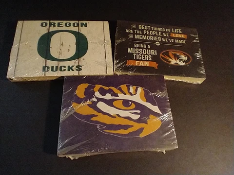 2015 kh sports fan small plaque that stands or can be hung up  you pick 5.5x4 in Cover