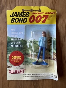 Vintage James Bond 007 Action Figure Domino She Lives With Danger 1965 Gilbert - Picture 1 of 6