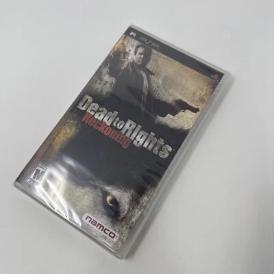 Dead to Rights Reckoning (Sony PSP, 2005) New Factory Sealed Black Label Namco - Image 1 of 2
