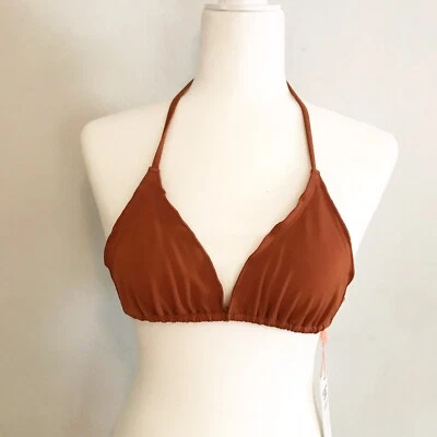 Top de Bikini Triángulo Biscotti Pan de Jengibre Minkpink Nuevo con Etiquetas Mediano Foto 1 de 4