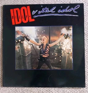 Billy Idol - Vital Idol 1985 LP Album Record New Wave Punk Rock, Vinyl Is VG+ - Picture 1 of 4