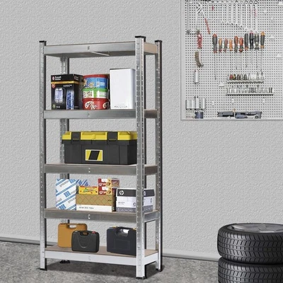 5Tier Freestand Garage Shelving Heavy Duty Storage Shelf Organizer Rack Units - Image 1 of 4