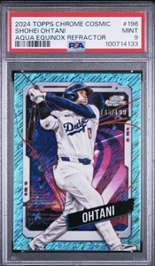 Shohei Ohtani 2024 Topps Cromo Cósmico #196 Aqua Equinox Refractor/199 Dodgers - Imagen 1 de 1
