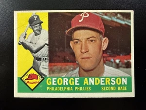 1960 Topps - George(Sparky)Anderson #34 - Near Mint - Great Corners - No Creases - Picture 1 of 2