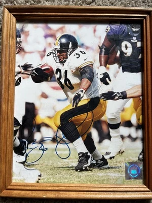 Jerome Bettis Pittsburgh Steelers Autographed/ Signed 8x10 Photo - NFL Licensed - Imagem 1 de 4