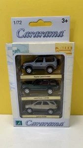 CARARAMA 1:72 3 PACK / TOYOTA LAND CRUISER, LAND ROVER 4.6HSE, LEXUS RX300 / NEW - Picture 1 of 6