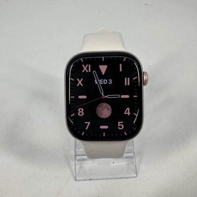 Только GPS Apple Watch Series 10 46 мм розовое золото алюминий светло-розовый спортивный браслет - Изображение 1 из 4