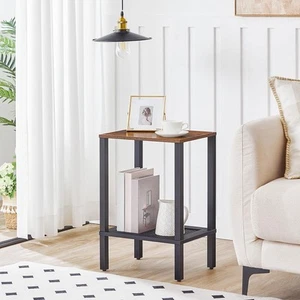 HOOBRO End Table Small Side Table Nightstand 15" x 11" x 21.9" for Living Room - Picture 1 of 8