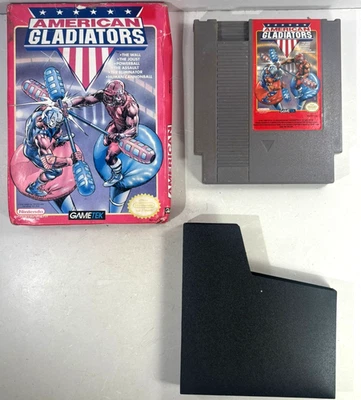 American Gladiators (Nintendo Entertainment System, 1993) com Caixa - Imagem 1 de 4