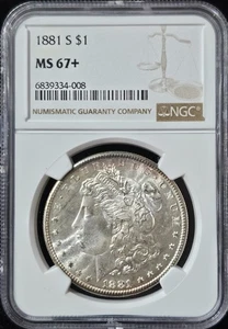 1881-S Morgan Dollar MS-67+ NGC VIDEO - Picture 1 of 7