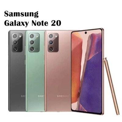 Samsung Galaxy Note20 5G N981N 8GB+256GB Unlocked Android Smartphone New Sealed - Image 1 of 4