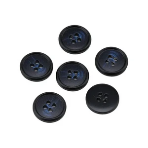 20Pcs Blue Galaxy Pattern Resin Buttons for Sewing, DIY Fashion & Craft 15-25mm - Picture 1 of 6