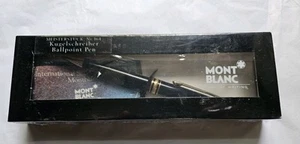 NEW Kugelschreiber Classique Montblanc Meisterstuck 164 Ballpoint Pen Gold Black - Picture 1 of 7