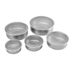 5 PCS Stainless Steel Food Container Sealed Crisper Storage Lunch Box Bowls2889 - Picture 1 of 7