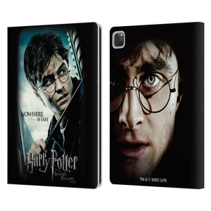 OFFICIAL HARRY POTTER DEATHLY HALLOWS VII LEATHER BOOK CASE FOR APPLE iPAD - Picture 1 of 13