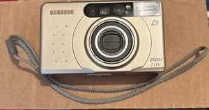 Samsung Film Camera Impax 210i APS Color Metallic Beige Item Weight 6.65 Oz - Picture 1 of 11