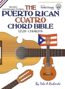 Richards - Puerto Rican Cuatro Chord Bible BEADG Standard Tuning 172 - L555z - Picture 1 of 1