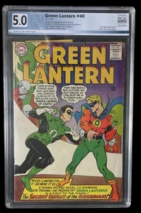 Green Lantern #40 PGX 5.0 C/OW PGS 1965 Origin Guardians 1st CRISIS & KRONA - Picture 1 of 6
