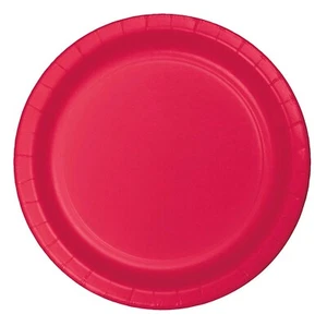 CEG Paper Lunch Plates, Hot Magenta (79177B) - Picture 1 of 1
