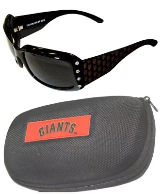 Óculos de sol (designer) San Francisco Giants com estojo rígido beisebol da liga principal de beisebol - Imagem 1 de 4