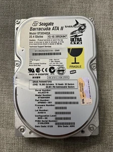 Seagate 20GB 7200RPM PATA ATA-100 IDE 3.5" Internal Hard Disk Drive ST320420A - Picture 1 of 3