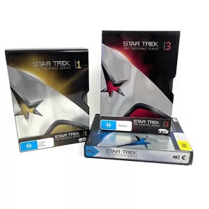 Star Trek The Original Series Season 1 - 3 DVD 23 Disc Set PAL Region 4 - Picture 1 of 9