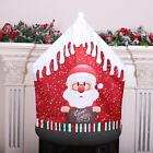 Christmas Dining Chair Covers Xmas Santa Seat Protector Banquet Party Decoration