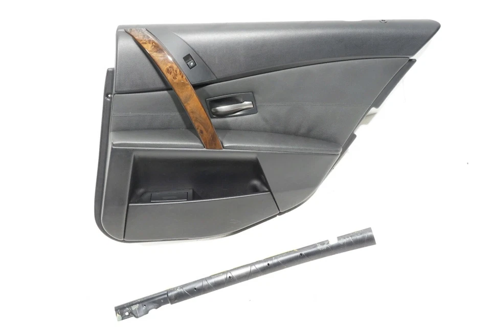 04 05 06 07 BMW 545i E60 TRASERO DERECHO PASAJERO PUERTA PANEL MOLDURA OEM  Foto 1 de 4