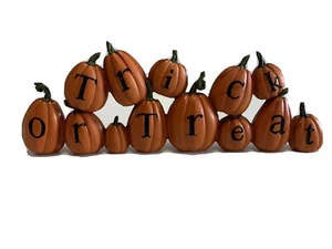 Trick Or Treat Resin Halloween Sign - Imagen 1 de 2