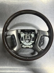 09-14 Cadillac Escalade Platinum Heated Leather Steering Wheel (Cocoa) - Foto 1 di 5