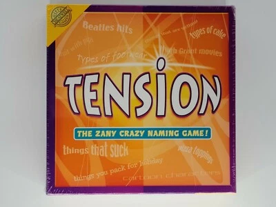 Tension - The Zany Crazy Naming Game! by Cheatwell Games NEW & SEALED - Image 1 of 3