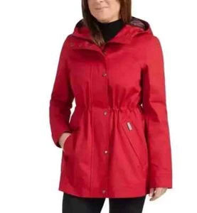Neu mit Etikett Hunter Damen wasserabweisende Baumwoll-Kitteljacke, Farbe rot, Größe S - Bild 1 von 2