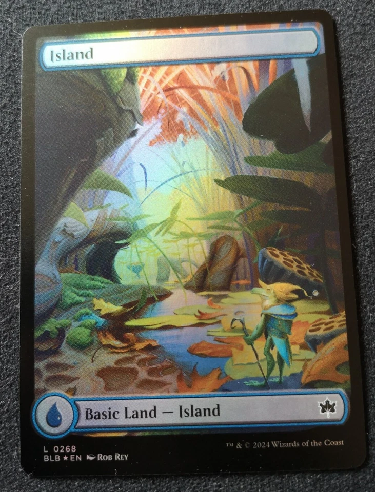 Island - Full Art - Foil - Autumn - BLB - MTG - NM - 0268 - Image 1 of 1