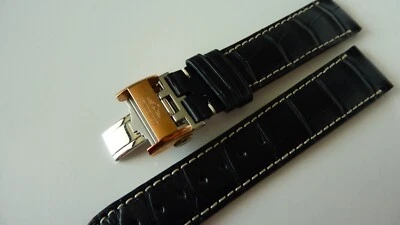 Longines Correa Reloj Hombre 20mm Cierre Mariposa Nuevo Foto 1 de 4