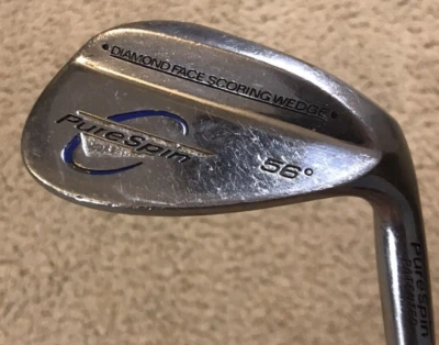 PureSpin 56 Degree Diamond Face Sand Wedge, RH Right Hand, Steel Shaft Nice Grip - Image 1 of 4