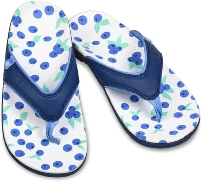 Женские сандалии-шлепанцы Spenco Yumi Fruitopia новые в коробке - Изображение 1 из 4