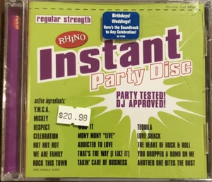 RHINO Instant Party Disc: Party Tested! DJ Approved! Various Artists - BRAND NEW - Bild 1 von 2