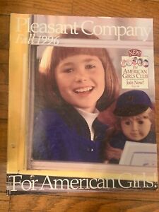 (54) vintage automne 1996 catalogue poupées American Girl Pleasant Company