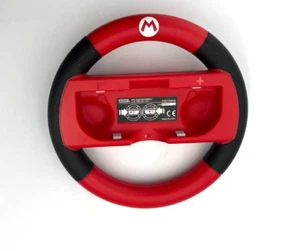 HORI Nintendo Switch Deluxe Wheel Attachment für Joy-Con Mario Kart 8 Deluxe Rot - Bild 1 von 9