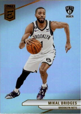 2023-24 Elite #200 Mikal Bridges  - Image 1 of 2