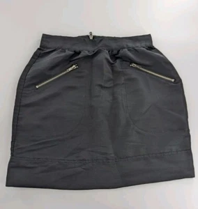 Gonna Walter donna taglia 2 nera gonna casual tasche con cerniera a vista - Foto 1 di 10